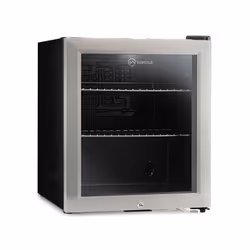 Subcold Super50 LED Mini Fridge | 50L Drinks Fridge - Stainless Steel