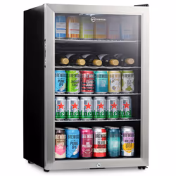 Subcold Super115 LED Undercounter Fridge | Stainless Steel