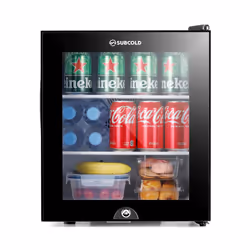 Subcold Mini Fridge Aire30-G | Double Glazed Glass Door Fridge | 30L