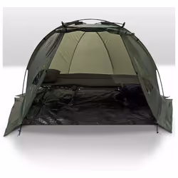 New Carp Fishing Bedchair + Green Bivvy System Carp Fishing Set Up NGT Bedchair