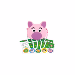 MediKids Pogo The Pig Kids First Aid Kit - Small Mini Kits for Children - Home Car Travel Equipment Essentials for Childrens ...