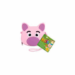 MediKids Pogo The Pig Kids First Aid Kit - Small Mini Kits for Children - Home Car Travel Equipment Essentials for Childrens Health and Safety, Medium