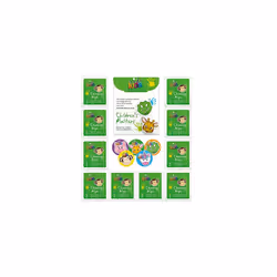 MediKids Pogo The Pig Kids First Aid Kit - Small Mini Kits for Children - Home Car Travel Equipment Essentials for Childrens Health and Safety, Medium