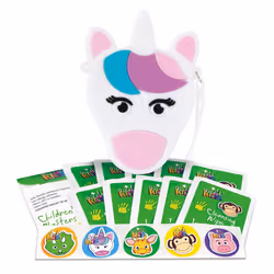 MediKids UNA The Unicorn Kids First Aid Kit - Small Mini Kits for Children - Home Car Travel Equipment Essentials for Childre ...