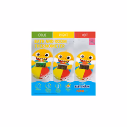 Baby Shark Bath Thermometer - Lcd Digital Display Ideal For Measuring Babies And Children's Bath Temperatures. Quick 10 Second Response Time, Suitable