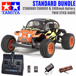 TAMIYA RC 58502 Blitzer Beetle 1:10 Standard Stick Radio Bundle