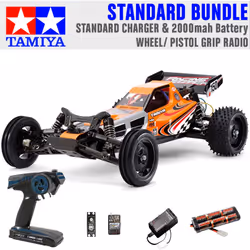 TAMIYA RC 58628 Racing Fighter DT-03 1:10 Standard Wheel Radio Bundle