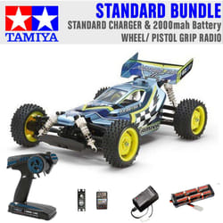 TAMIYA RC 58630 Plasma Edge II TT-02B 1:10 Standard Wheel Radio Bundle