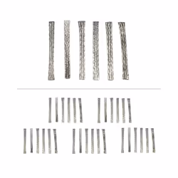 SCALEXTRIC GENUINE C8075 Slot Car Braids - 5 x Packs of 6