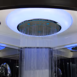 Insignia Steam Shower Cabin Enclosure 1100 x 700 LH Quadrant Body Jets Premium