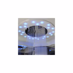 Insignia Steam Shower Cabin 1200x800mm LH Quadrant Body Jets Platinum Chrome