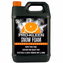 Pro-Kleen Fragranced Super-Thick Snow Foam - 5L, Orange