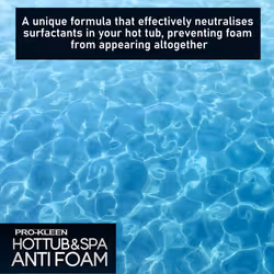 ProKleen Anti Foam for Hot Tubs & Spas - 2L