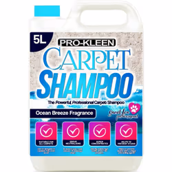 ProKleen Carpet Deep Cleaning Shampoo Solution - 5L, Ocean Breeze