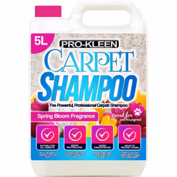 ProKleen Carpet Deep Cleaning Shampoo Solution - 5L, Spring Bloom