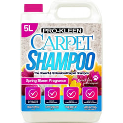 ProKleen Carpet Deep Cleaning Shampoo Solution - 5L, Spring Bloom