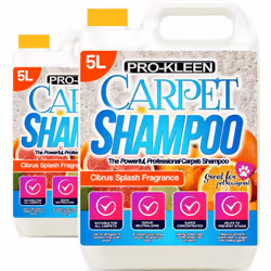 ProKleen Carpet Deep Cleaning Shampoo Solution - 10L, Citrus Splash