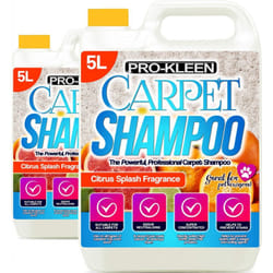 ProKleen Carpet Deep Cleaning Shampoo Solution - 10L, Citrus Splash