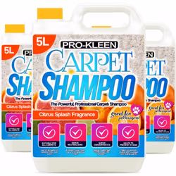 ProKleen Carpet Deep Cleaning Shampoo Solution - 15L, Citrus Splash