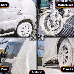 ProKleen Fragranced Super-Thick Car Snow Foam Shampoo Wax Cherry & Apple