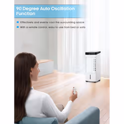PureMate 5 Litre Portable Air Cooler with Timer & Oscillation