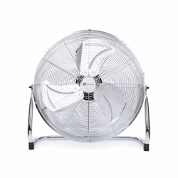PureMate 20" Chrome Gym Floor Fan, Portable Cooling Fan for Home and office with 3 Speeds and Adjustable Fan Head with Tiltin ...