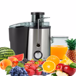 PureMate 600W NaturoPure Whole Fruit & Vegetable Juicer Machine