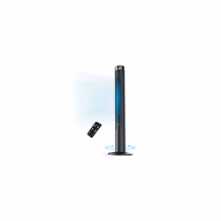 46-Inch Tower Fan with 3 Speed Settings, 4 Wind Modes, 12 Hr Timer and Remote Control