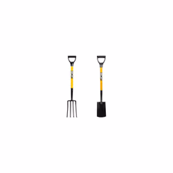 JCB Solid Forged Lightweight Border Fork And Border Spade Set | JCBBDRSET01