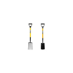JCB Solid Forged Lightweight Border Fork And Border Spade Set | JCBBDRSET01