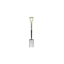 - Heritage Border Fork - Heavy Duty Professional Site and Gardening Tools - Garden Fork for Digging, Cultivating, Edging, Moving Soil, Tree Planting,