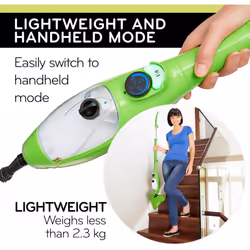 H2O - H2O X5 Premium Edition - Steam Mop - 5 in 1 Steam Cleaner