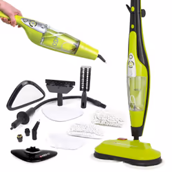 H2O - H2O HD 8-in-1 Dual Buff Steam Mop and Handheld Steam Cleaner
