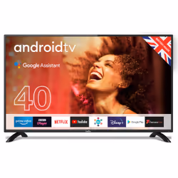 Cello C4020G, 101.6 cm (40"), 1920 x 1080 pixels, Full HD, LED, Smart TV, Black