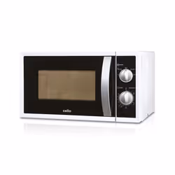 Cello MM820CXN 20L 800W Microwave with Manual Control and Defrost Function