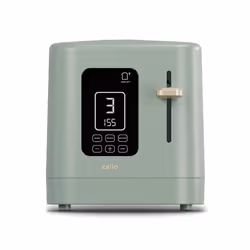 Cello Digital 2 Slice Toaster with Touch Control and Timer - Sage Green