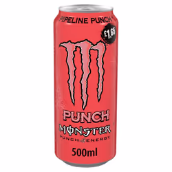 Monster Pipeline Punch Energy Drink 12 x 500ml (Pack of 12)