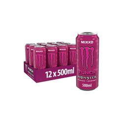 Monster Energy Drink Punch MIXXD 500ml Pack of 12