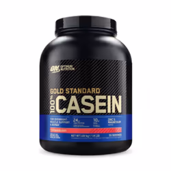 Optimum Nutrition Gold Standard Micellar Casein Protein Powder 1.8kg - Strawberry