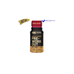 ON Optimum Nutrition Pre Workout Shots Gold 12x60 - Mixed Berry