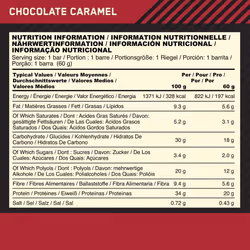 Optimum Nutrition ON Whipped Bar, High Protein Snack with Milk Chocolate Coating, Low Sugar Protein Bar, Chocolate Caramel, 10 x 60 g Pack - Additional view 6