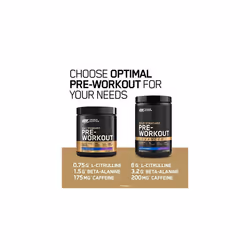 ON Gold Standard Preworkout Advanced with lCitrulline Betaalanine and Caffeine Blue Raspberry 20 Servings 420 g - Additional view 2