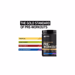 ON Gold Standard Preworkout Advanced with lCitrulline Betaalanine and Caffeine Blue Raspberry 20 Servings 420 g - Additional view 4