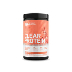 Clear Protein 100% Plant Protein Isolate, Vegan and Sugar-Free High Protein Powder with BCAAs, made from Pea Protein Isolate, Muscle Support & Repair,