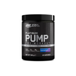 ON Platinum Pump Pre-Workout, Intense Caffeine-Free Pre-Workout Food Supplement with Fruitflow, Beta-Alanine, L-Arginine, L-Citrulline, Blue Raspberry