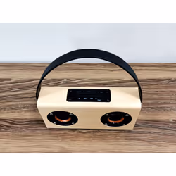 Accuratus Scandi W100 Stereo portable speaker Wood 6 W