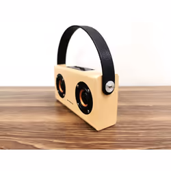 Accuratus Scandi W100 Stereo portable speaker Wood 6 W