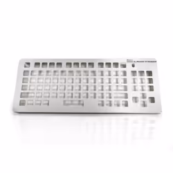Accuratus KYBKG-MONSTER2, Keyboard cover, Steel, 183 mm, 468 mm, 750 g, White