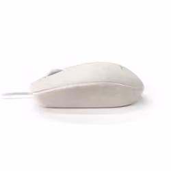 Accuratus MOU-BIO100-WH, Ambidextrous, Optical, USB Type-A, 800 DPI, White