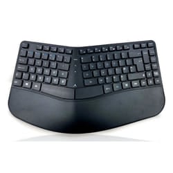 Accuratus Contour keyboard Home RF Wireless + Bluetooth QWERTY UK English Black
